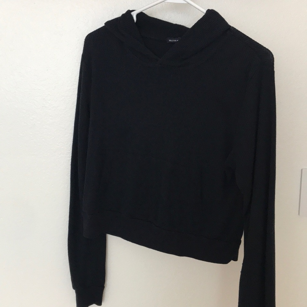 Super cute Brandy Melville hooded top!